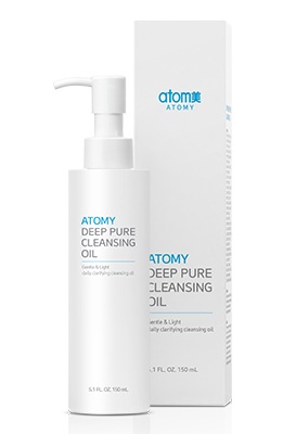òleo de limpeza Atomy Deep pure